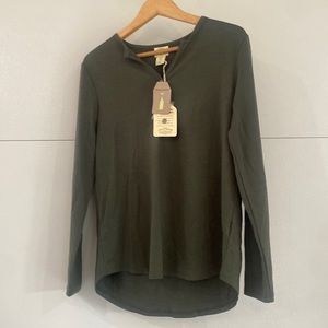 Telluride Clothing Company green henley
